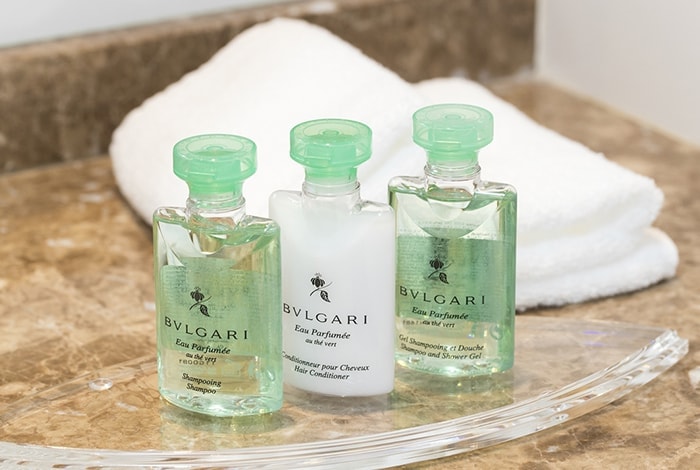 「BVLGARI」のバスアメニティ