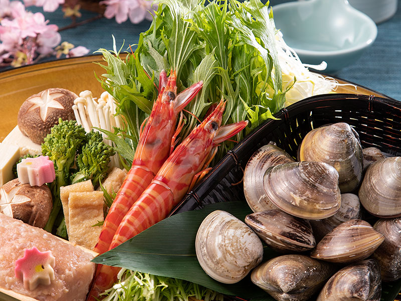 〈春香の清味〉はまぐり鍋
