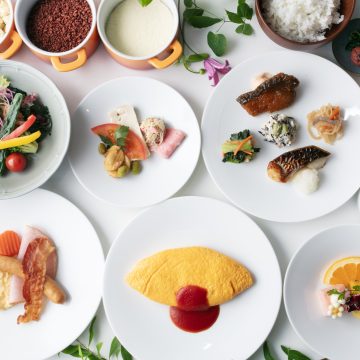 朝食は和洋ブッフェをお楽しみください