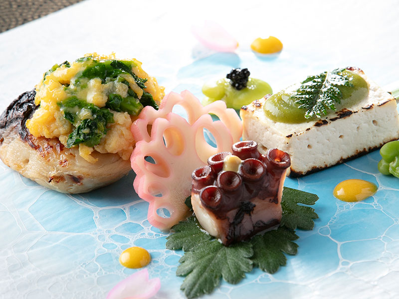 〈夜席〉卯月 呉竹会席