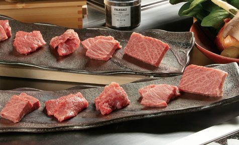 〈昇龍〉飛騨牛5種食べつくしランチコース