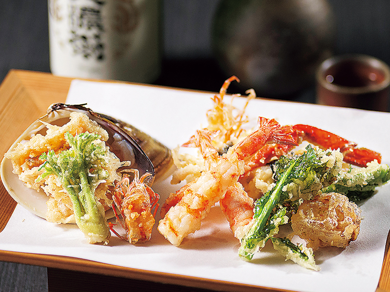 天ぷら 昼席メニュー