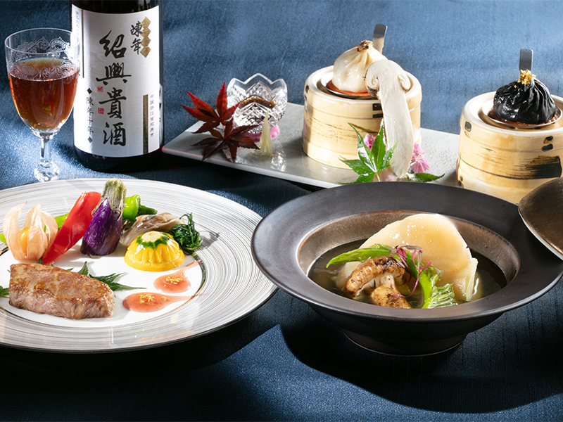 松茸広東ランチコース