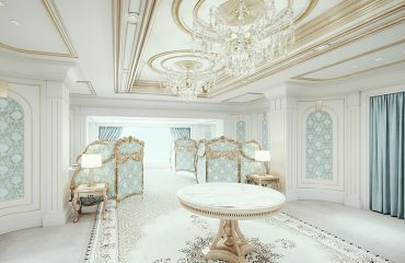 ホテル最上階 “サロンエスコフィエ” 