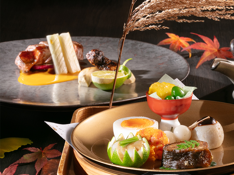 〈夜席〉長月 夜会席 扇