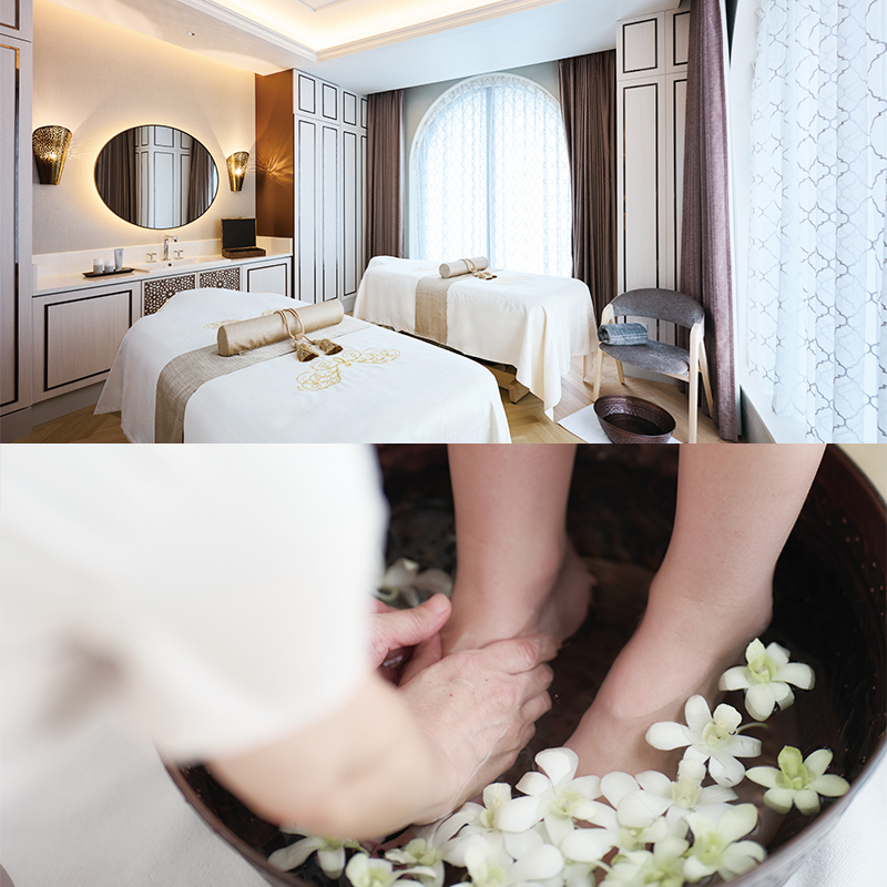 〈The Spa ESPACIO MEIKANオープン記念プラン〉<br>～東海地区初！“bamford”トリートメント付き～<br>アフタヌーンティー