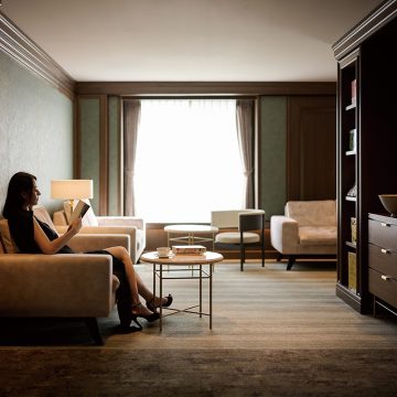 6階 宿泊者専用ラウンジ