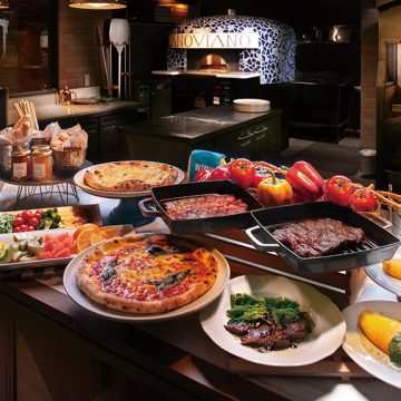 朝食は和洋伊ブッフェをお楽しみください