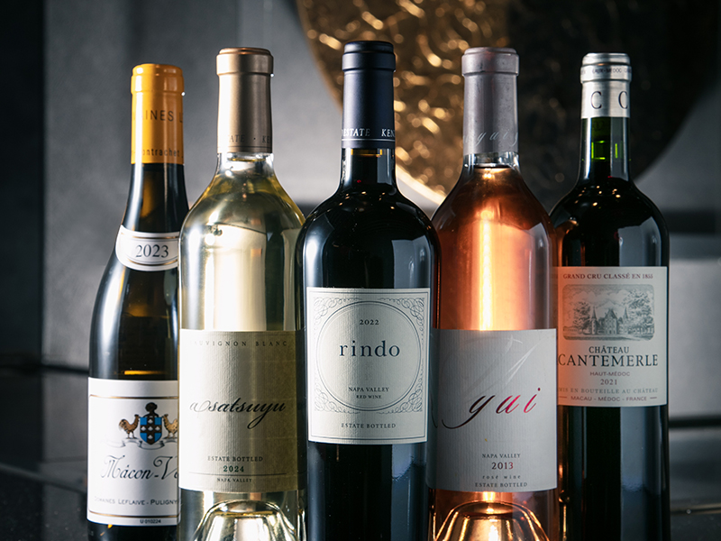 〈鉄板焼 昇龍〉<br>美酔旬菜「美酔の会」～California Wine～