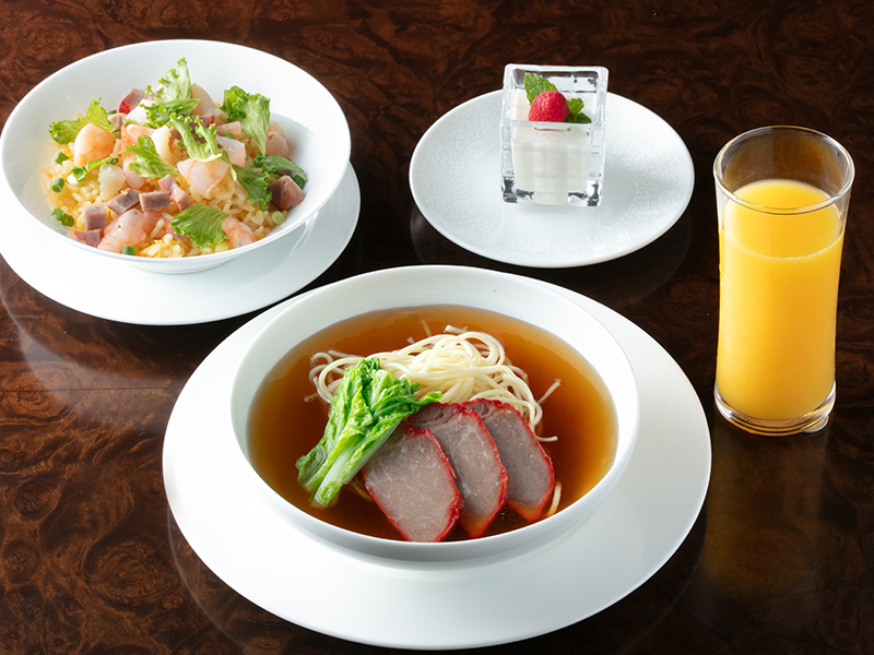 お子様チャーシュー麺セット