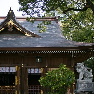 若宮八幡社での初詣特別祈祷