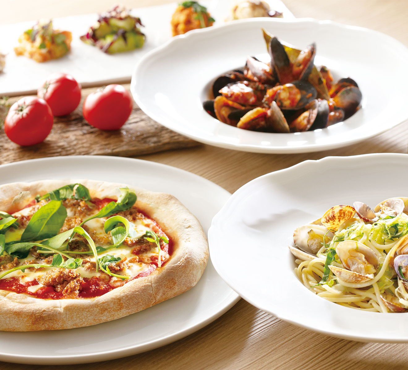 トラットリア＆ピッツェリア カノビアーノの画像